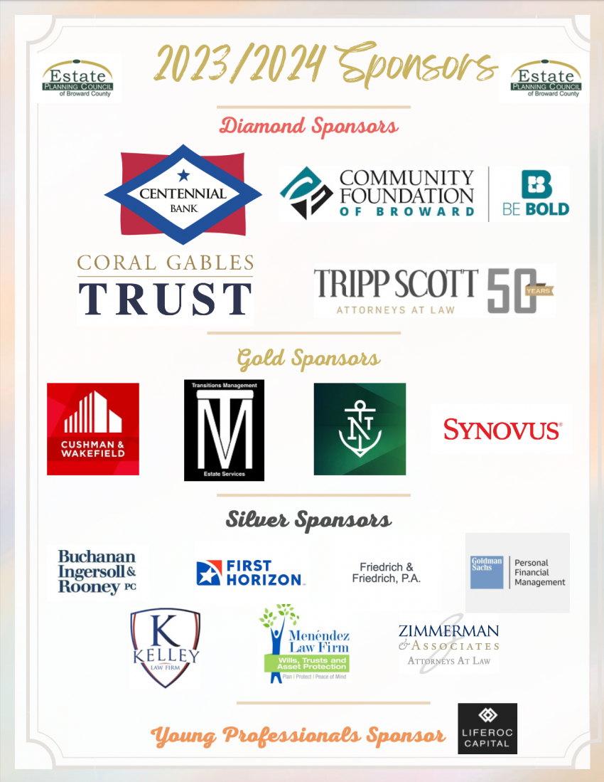 Estate Planning Council of Broward County, Inc. Estate Planners in